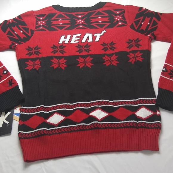 New Miami Heat Ugly Sweater - Picture 6 of 7